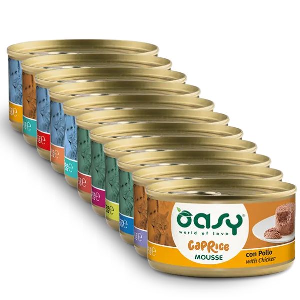 Oasy Caprice Katze Adult Mousse Getreidefrei 85 g