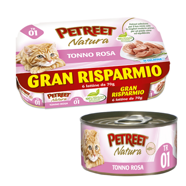 Petreet Natura Cat Maxi Vorrat 6x70 gr