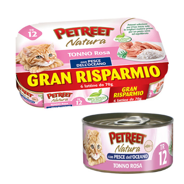 Petreet Natura Cat Maxi Vorrat 6x70 gr