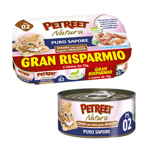 Petreet Natura Cat Maxi Vorrat 6x70 gr